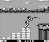 une photo d'Ã©cran de Indiana Jones and the Last Crusade sur Nintendo Game Boy